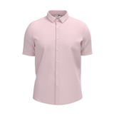 Textured Oxford Shirt With Embroidered Collar