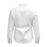 Texture Concealed Placket Cotton Shirt
